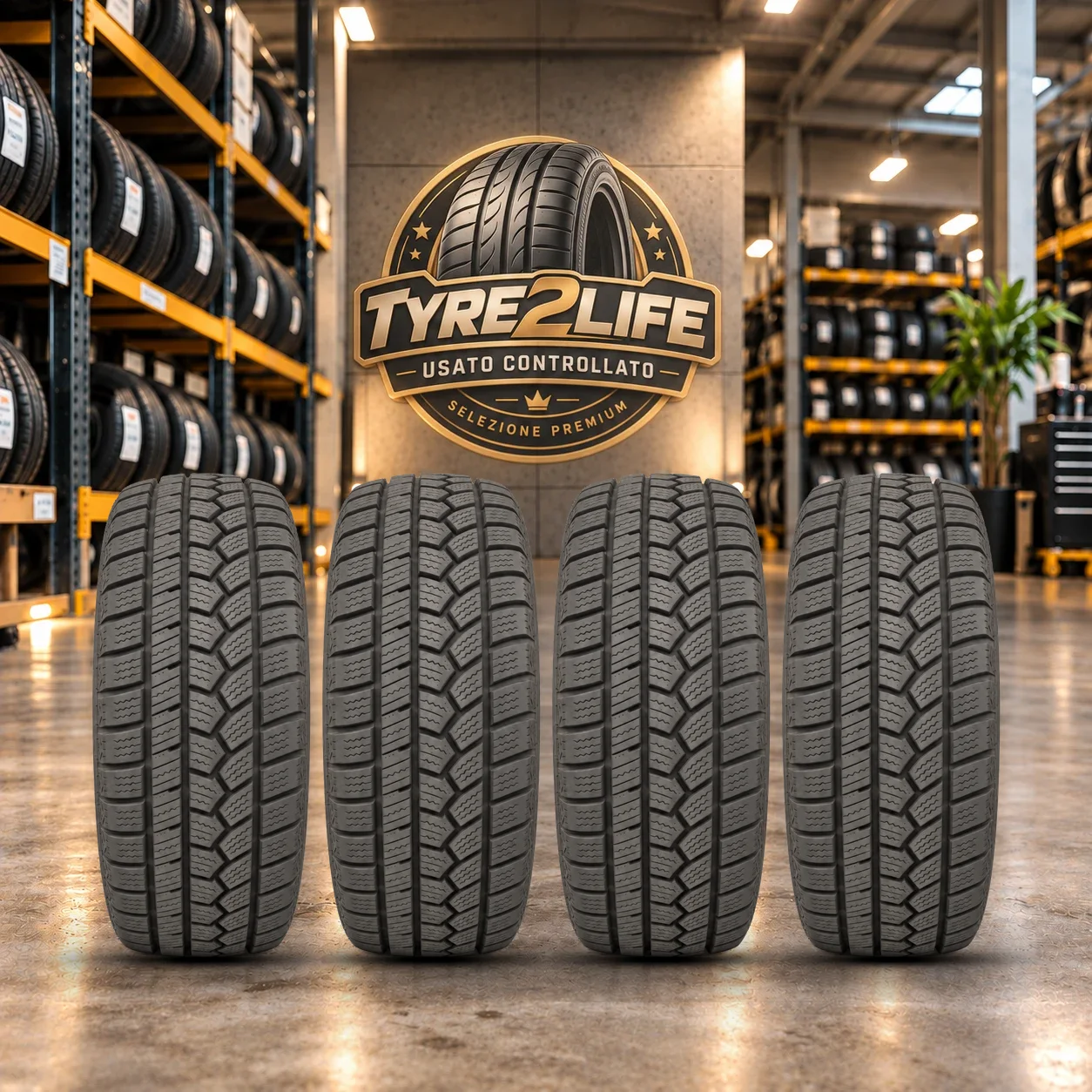 OVATION W586, 4 gomme, battistrada 7 mm