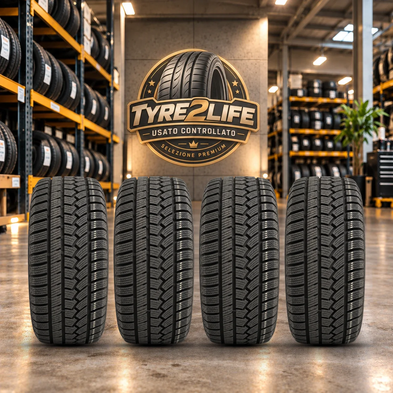 OVATION W586, 4 gomme, battistrada 8 mm