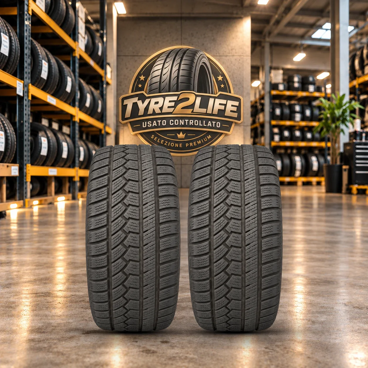 OVATION W586, 2 gomme, battistrada 7 mm