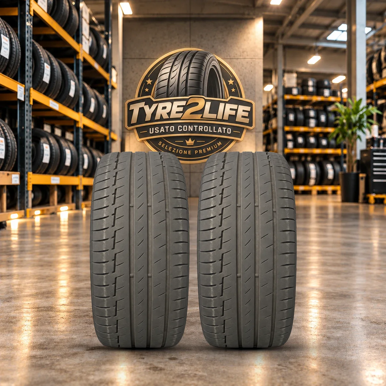 CONTINENTAL PREMIUMCONTACT 6, 2 gomme, battistrada 4 mm