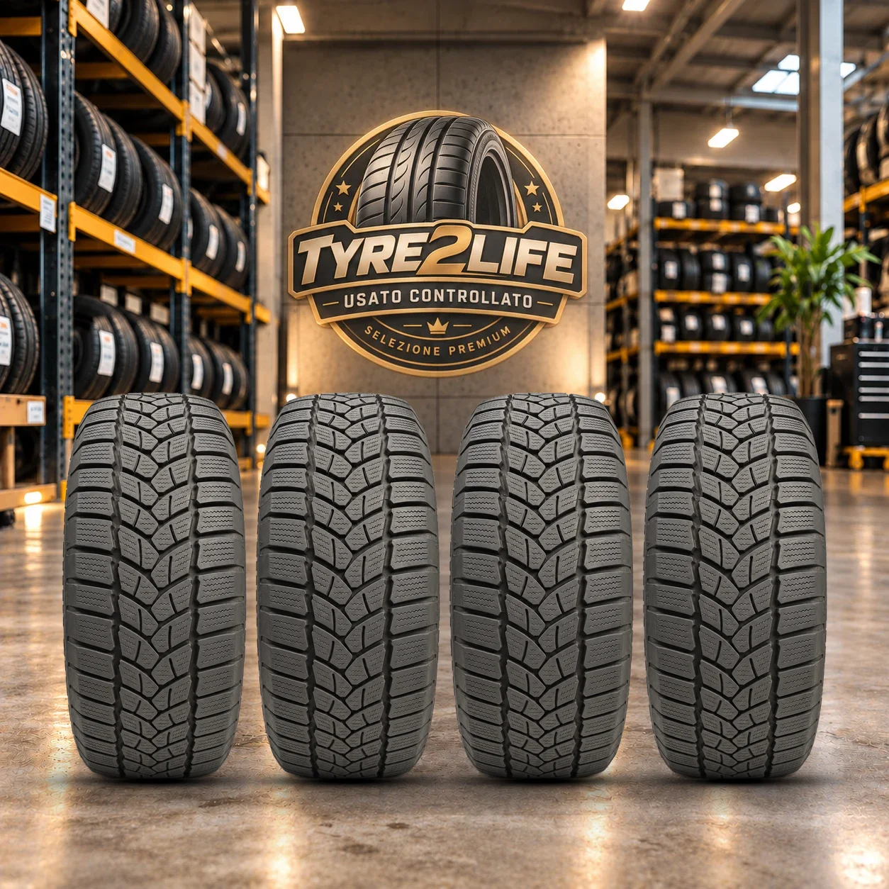 FIRESTONE WINTERHAWK 3, 4 gomme, battistrada 8 mm