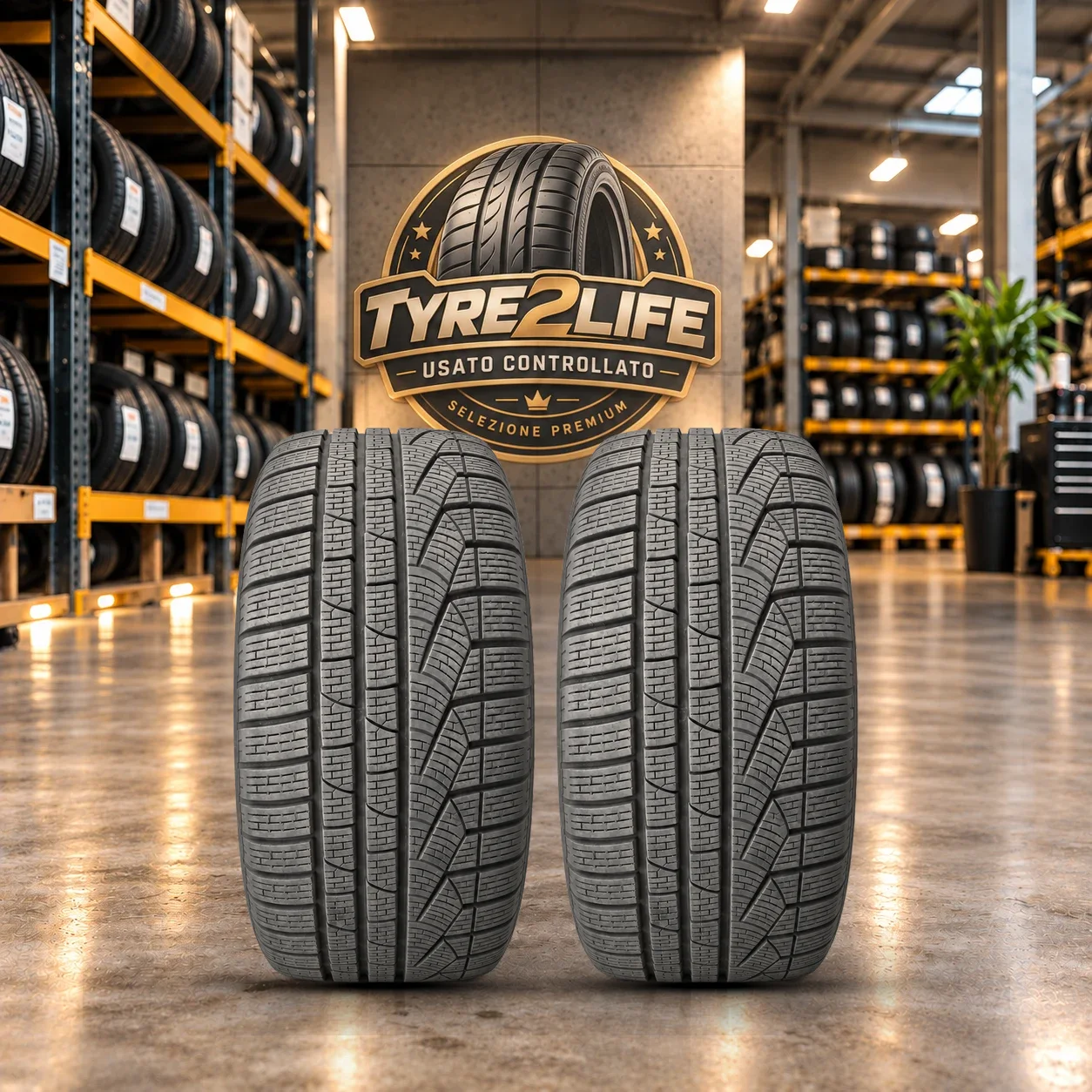 PIRELLI WINTER 240 SOTTOZERO SERIE II, 2 gomme, battistrada 8 mm