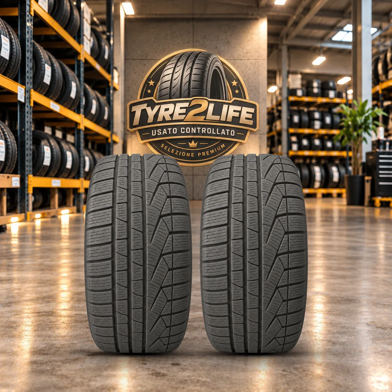 PIRELLI WINTER 240 SOTTOZERO SERIE II, 2 gomme, battistrada 5 mm