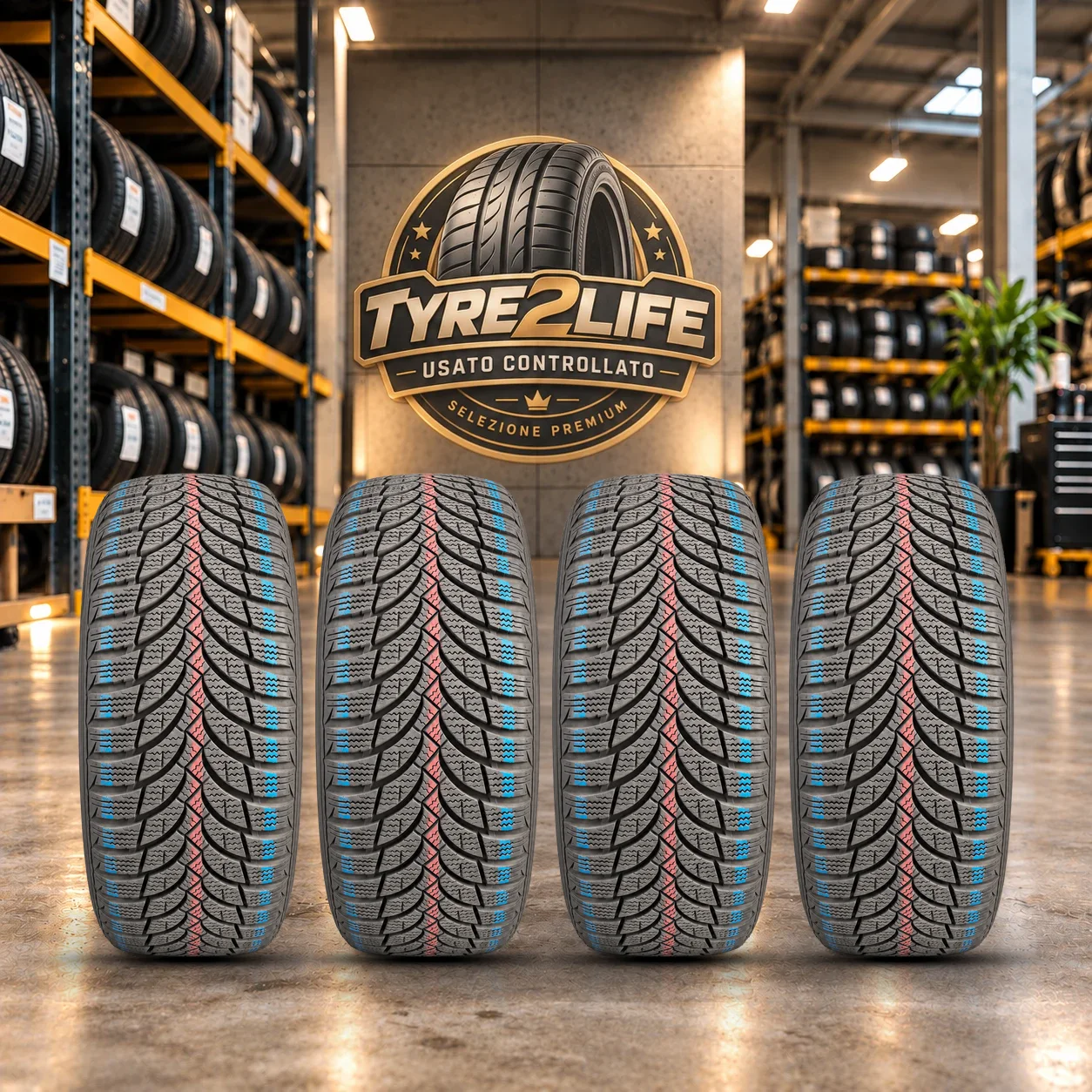 NEXEN WINGUARD SNOWG WH2, 4 gomme, battistrada 7 mm