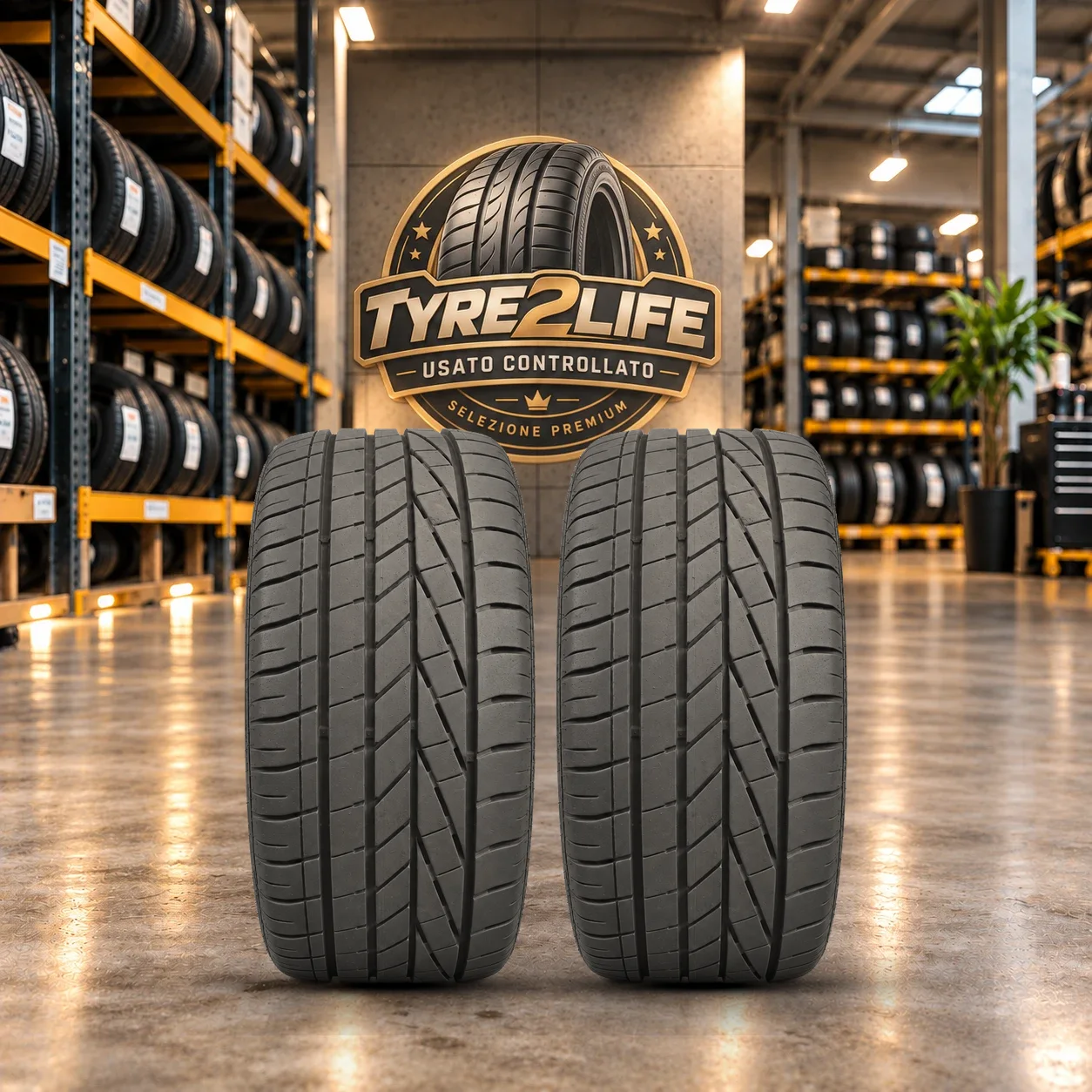 GOODYEAR EXCELLENCE, 2 gomme, battistrada 6 mm