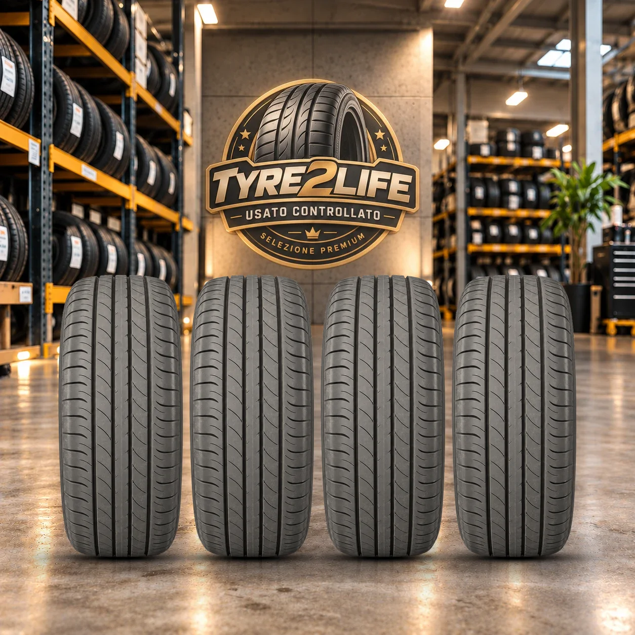 DUNLOP SP SPORT MAXX 050, 4 gomme, battistrada 8 mm