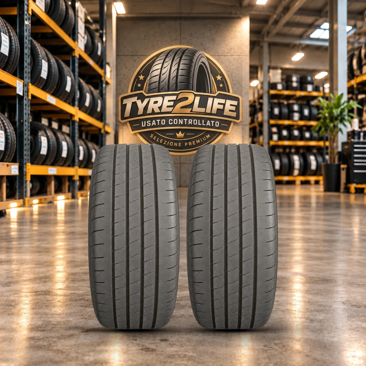 GOODYEAR EAGLE F1 ASYMMETRIC 5, 2 gomme, battistrada 5 mm