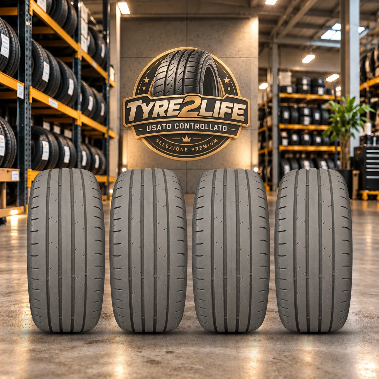 GOODYEAR EFFICIENTGRIP PERFORMANCE 2, 4 gomme, battistrada 6 mm