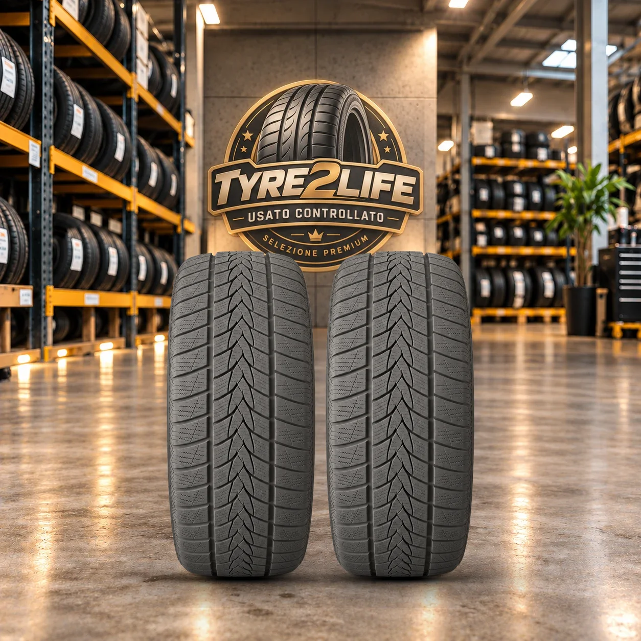 MINERVA FROSTRACK UHP, 2 gomme, battistrada 6 mm