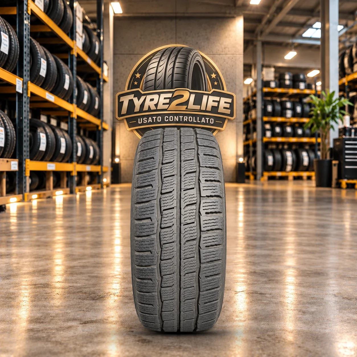 KUMHO WINTER PORTRAN CW51, 1 gomma, battistrada 8 mm