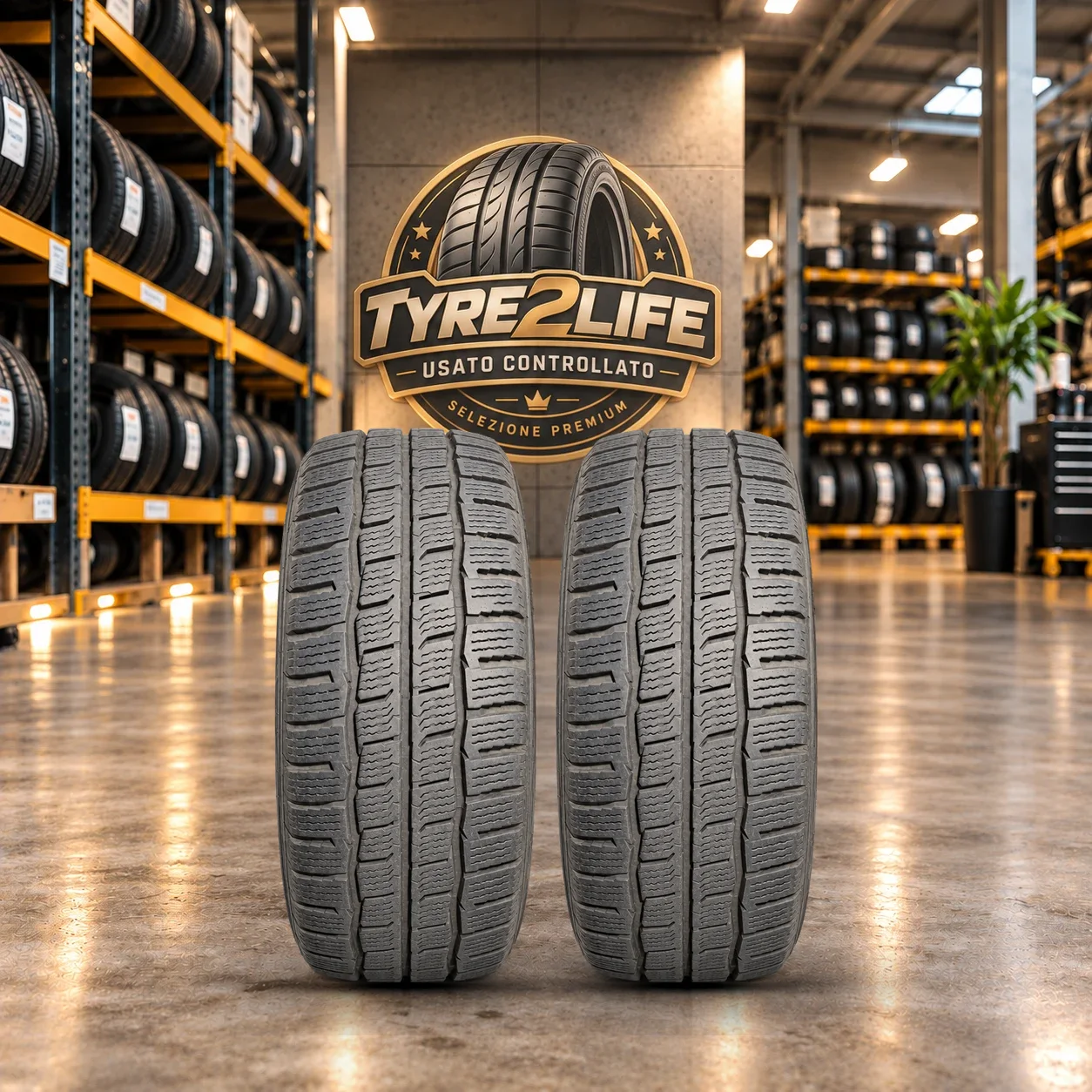 KUMHO WINTER PORTRAN CW51, 2 gomme, battistrada 7 mm