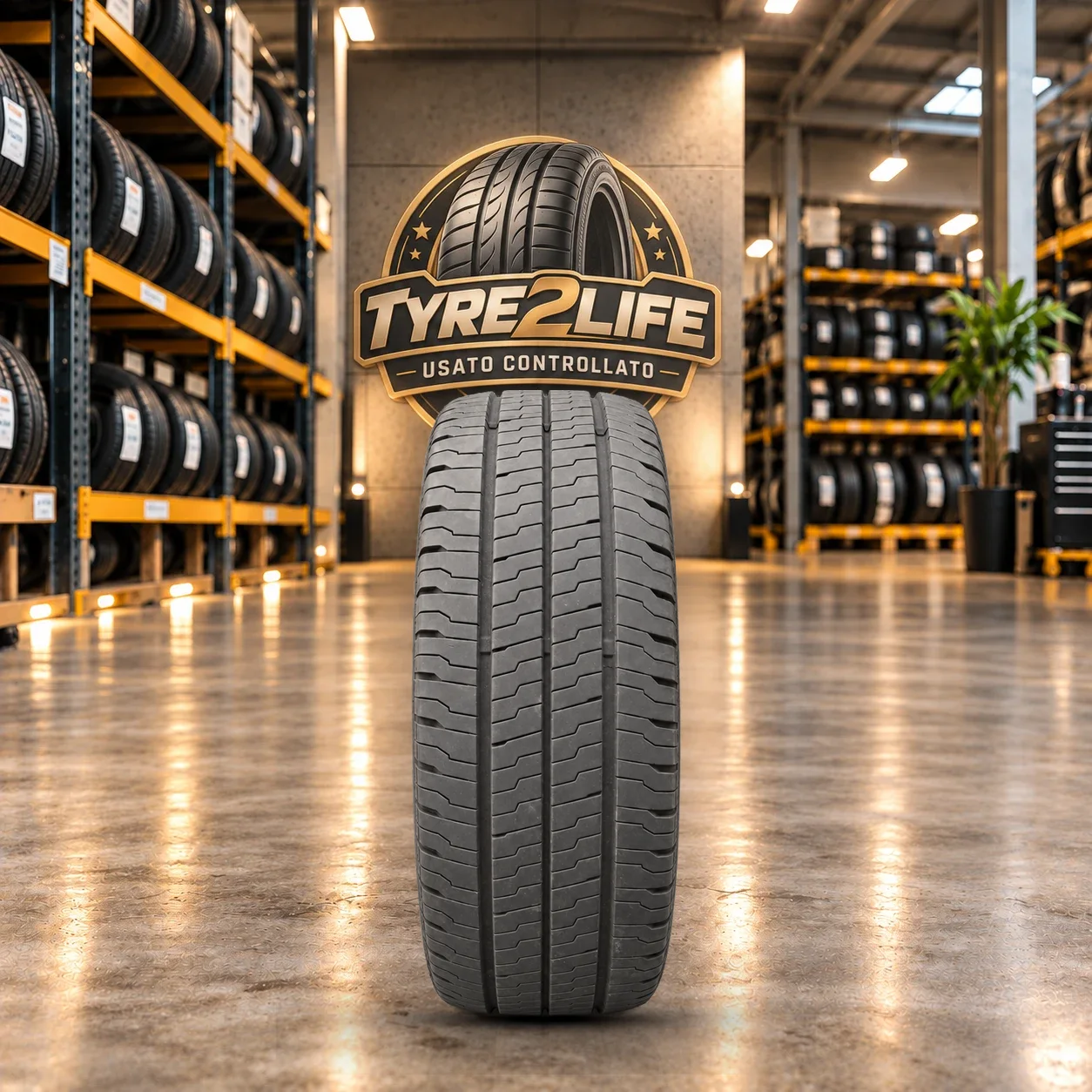 CONTINENTAL VANCOCONTACT ECO, 1 gomma, battistrada 8 mm