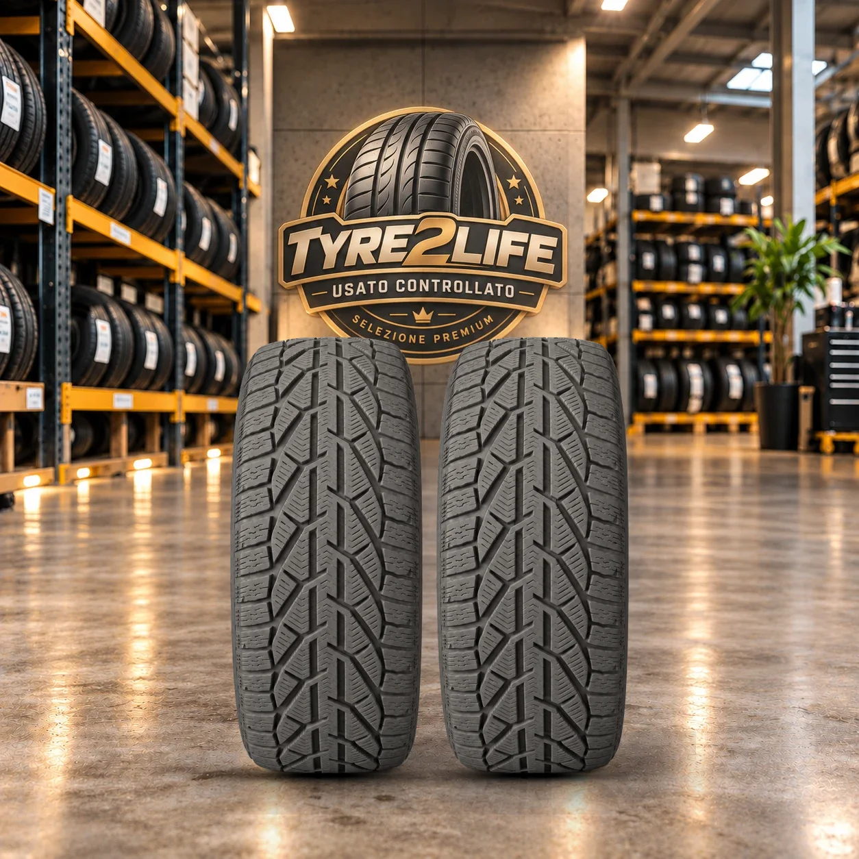 STRIAL WINTER, 2 gomme, battistrada 6 mm
