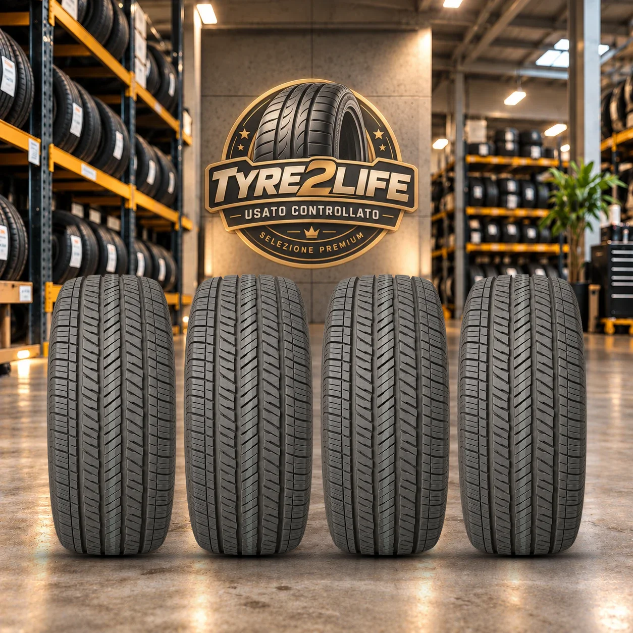 BRIDGESTONE DUELER H/T 685, 4 gomme, battistrada 8 mm