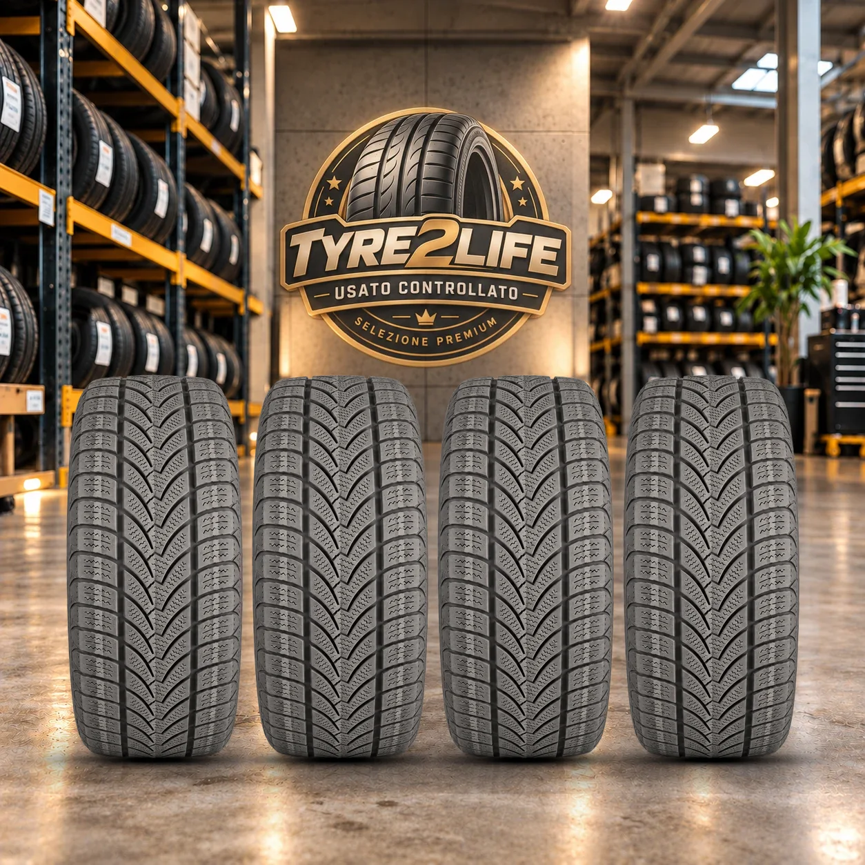 PLATIN RP60 WINTER, 4 gomme, battistrada 7 mm