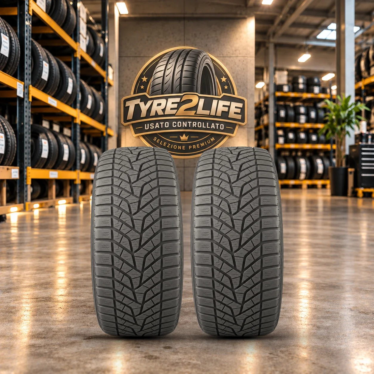 YOKOHAMA V 905 W DRIVE, 2 gomme, battistrada 5 mm