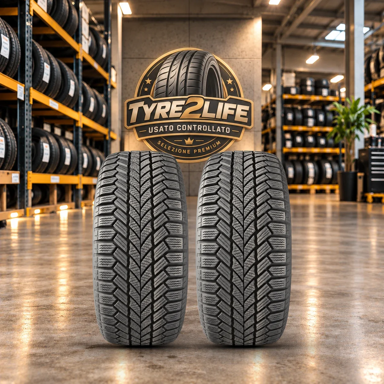 GITI GITIWINTER W1, 2 gomme, battistrada 7 mm