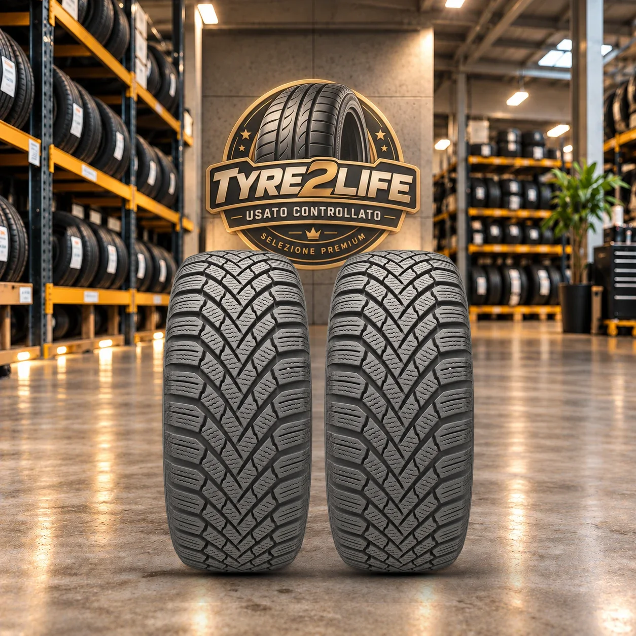 CONTINENTAL WINTERCONTACT TS860, 2 gomme, battistrada 7 mm