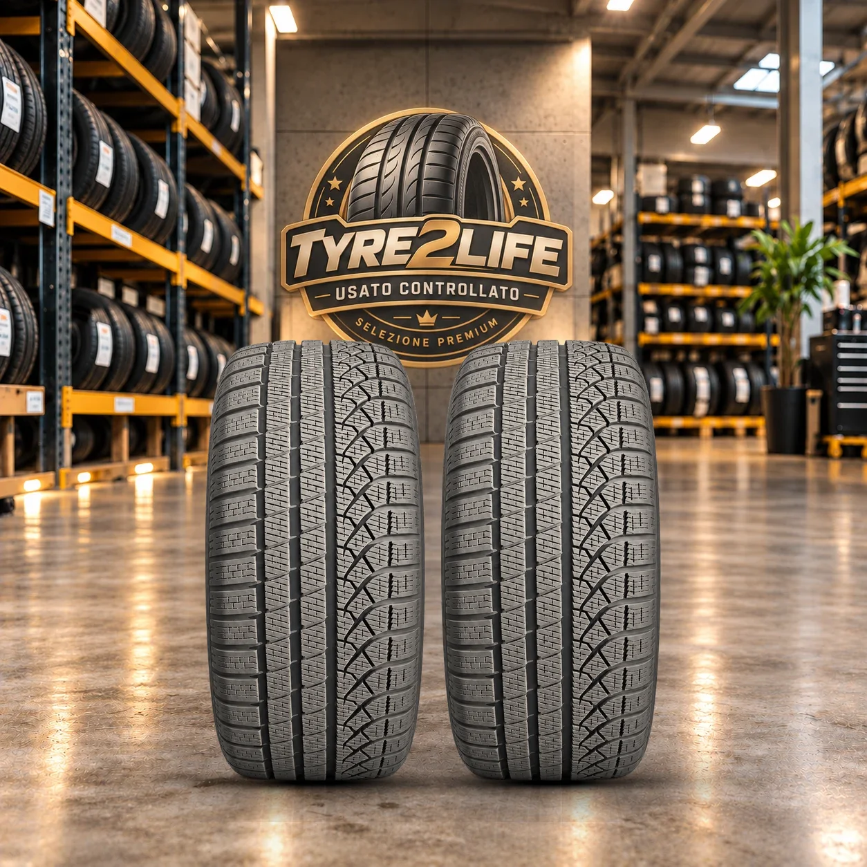 PIRELLI P ZERO WINTER, 2 gomme, battistrada 7 mm