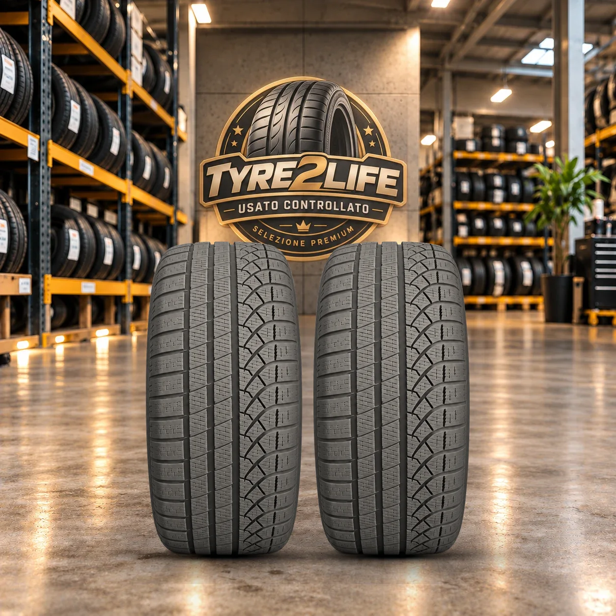 PIRELLI P ZERO WINTER, 2 gomme, battistrada 6 mm