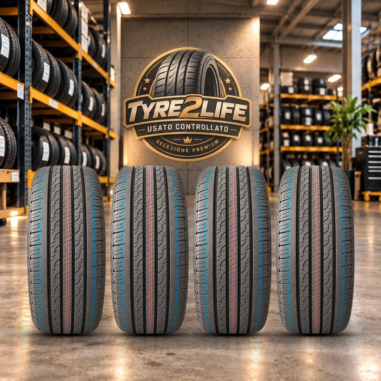 GITI GITICOMFORT 520 V1, 4 gomme, battistrada 7 mm
