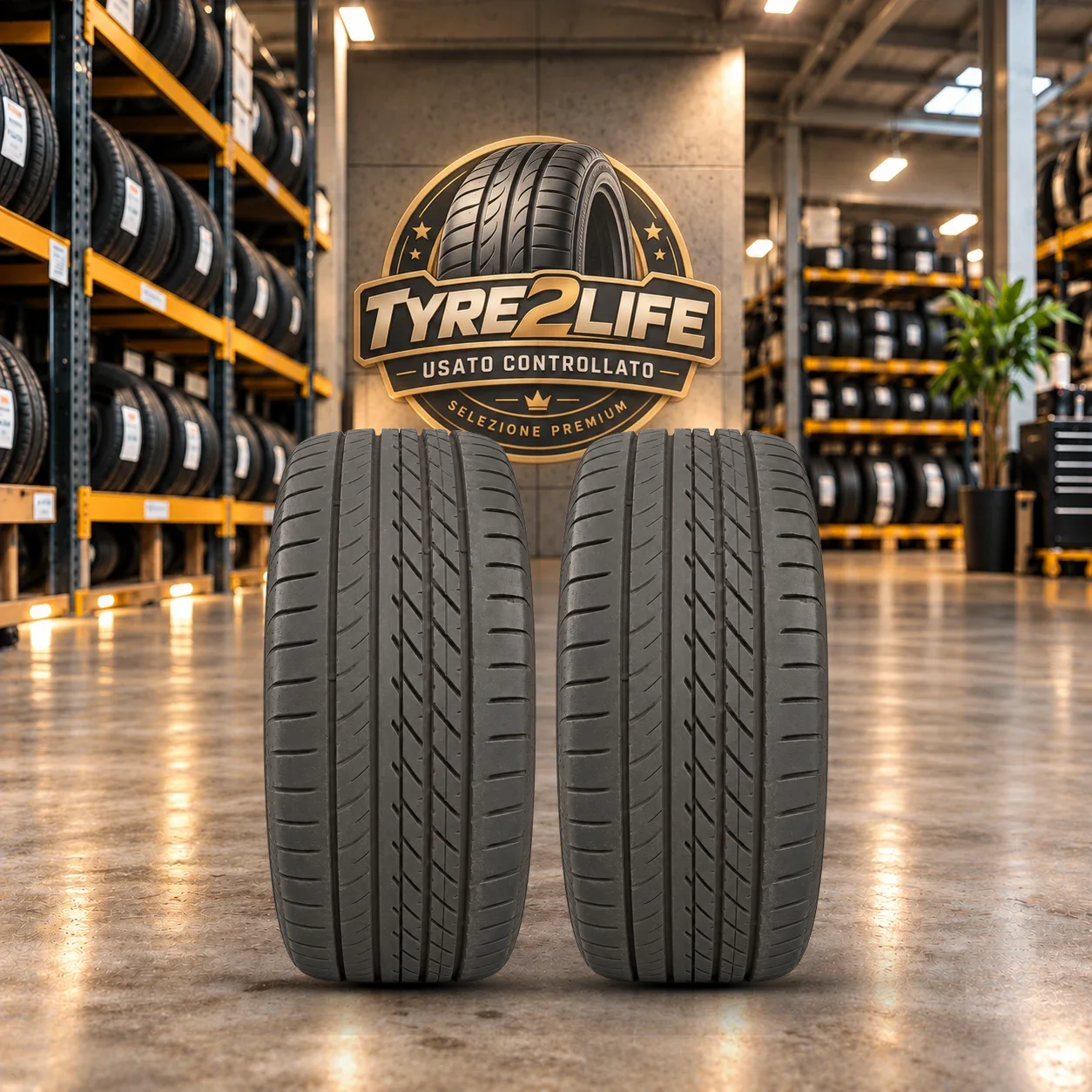 GOODYEAR EAGLE F1 ASYMMETRIC, 2 gomme, battistrada 6 mm