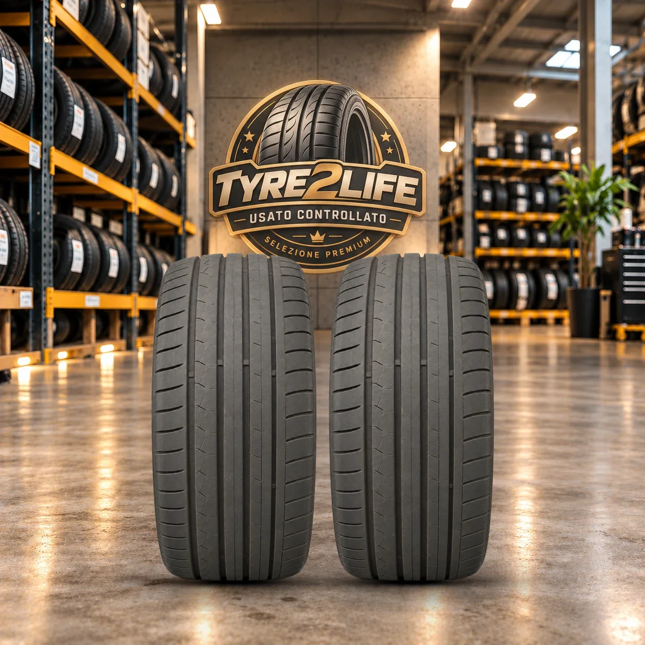 DUNLOP SP SPORT MAXX GT, 2 gomme, battistrada 5 mm