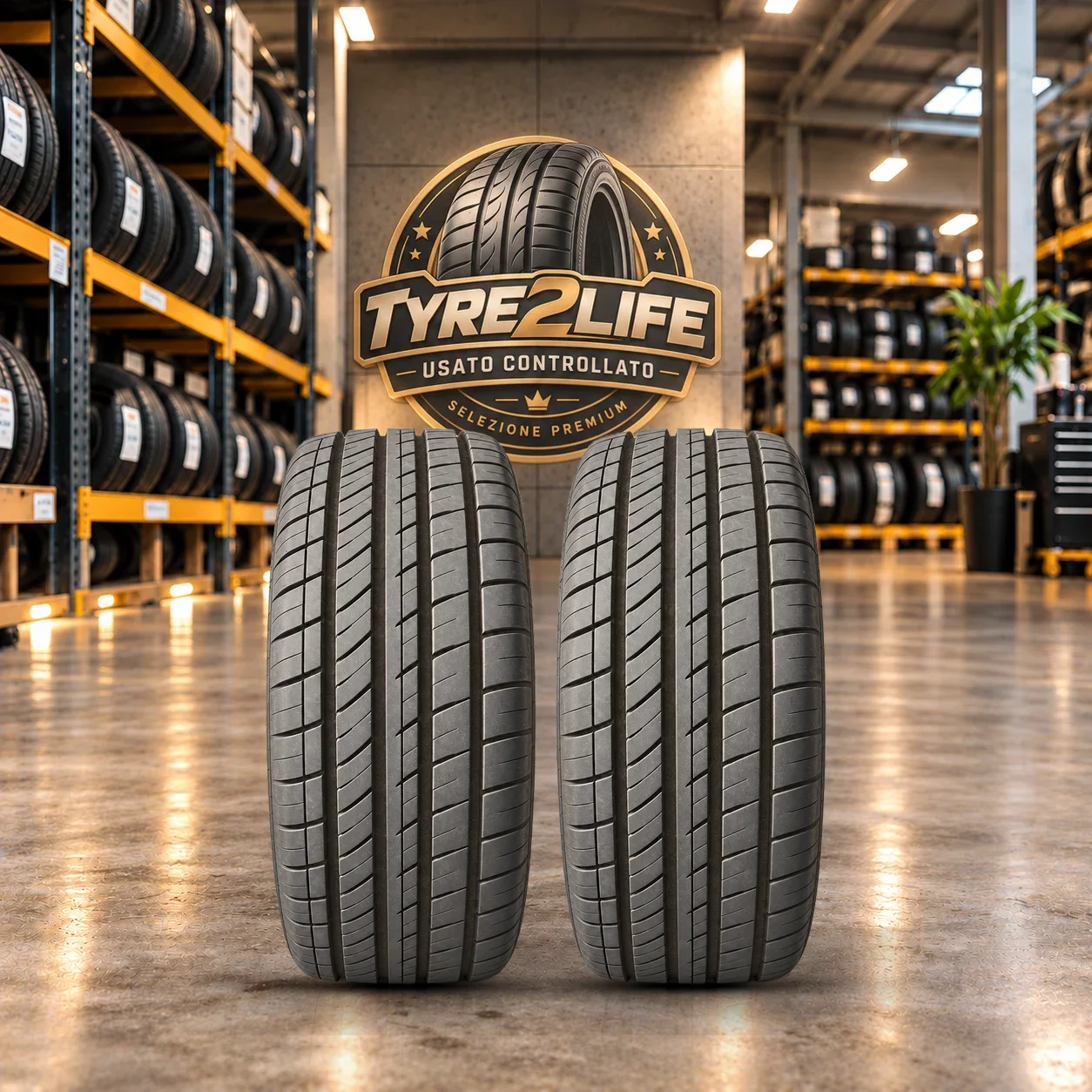 ECOVISION VI-386 HP, 2 gomme, battistrada 7 mm
