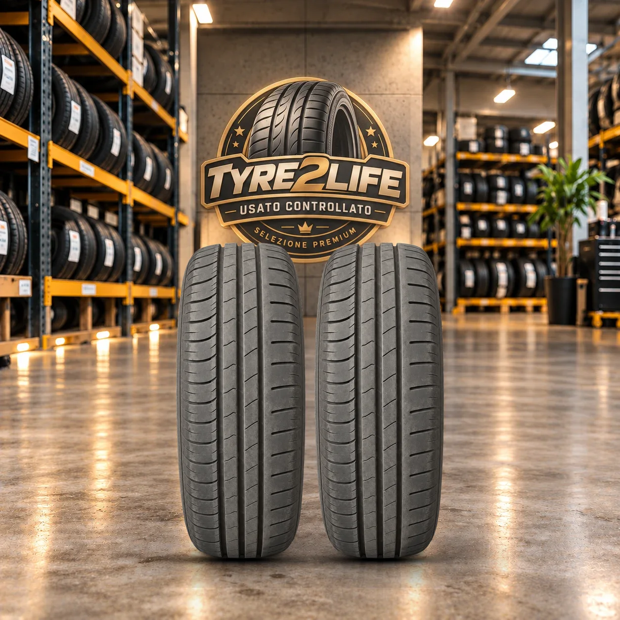 HANKOOK KINERGY ECO K425, 2 gomme, battistrada 7 mm