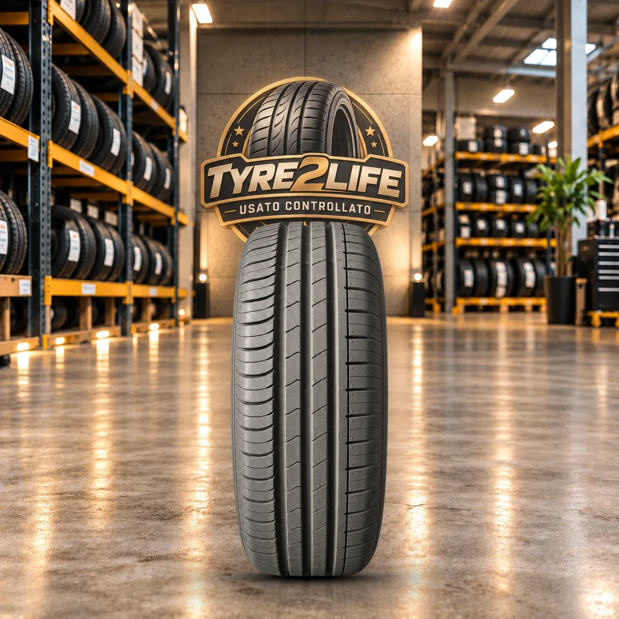 HANKOOK KINERGY ECO K425, 1 gomma, battistrada 8 mm
