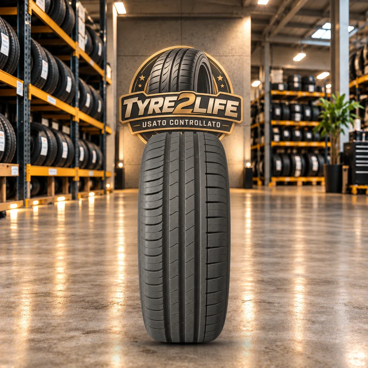 HANKOOK KINERGY ECO K425, 1 gomma, battistrada 5 mm