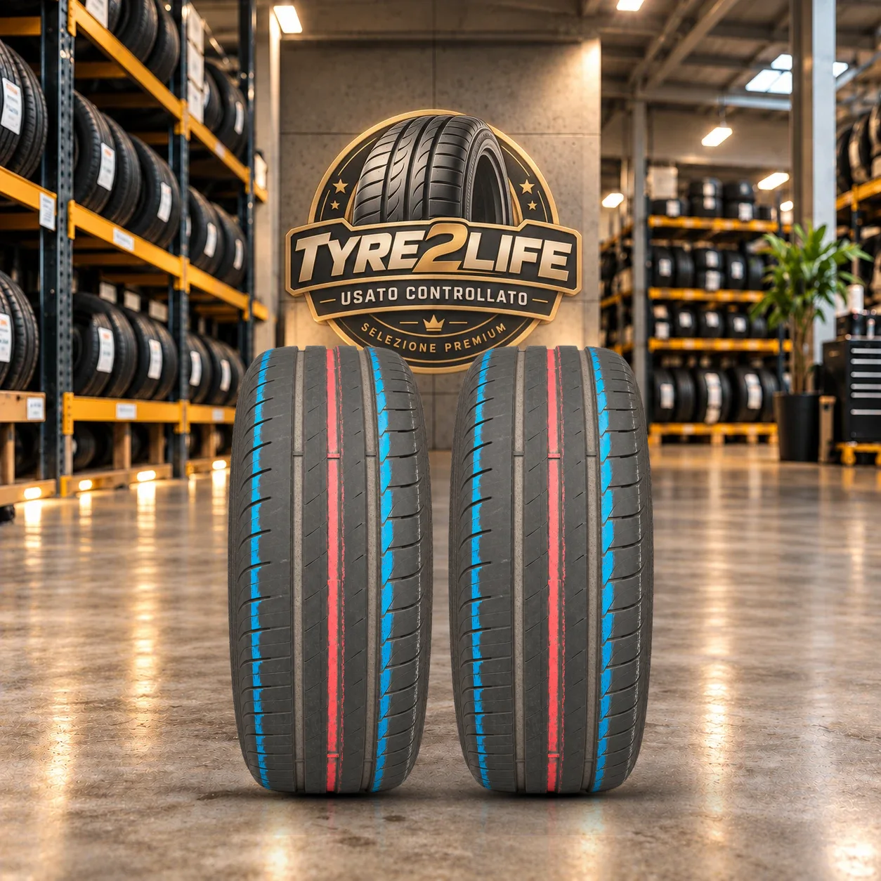 SAVA INTENSA HP 2, 2 gomme, battistrada 6 mm