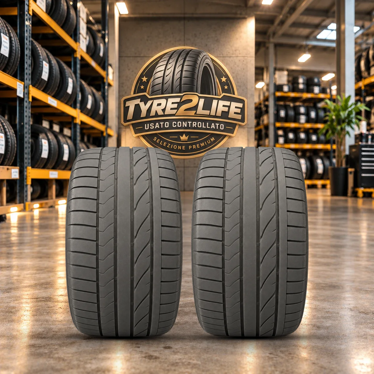 BRIDGESTONE POTENZA RE050 A I, 2 gomme, battistrada 7 mm