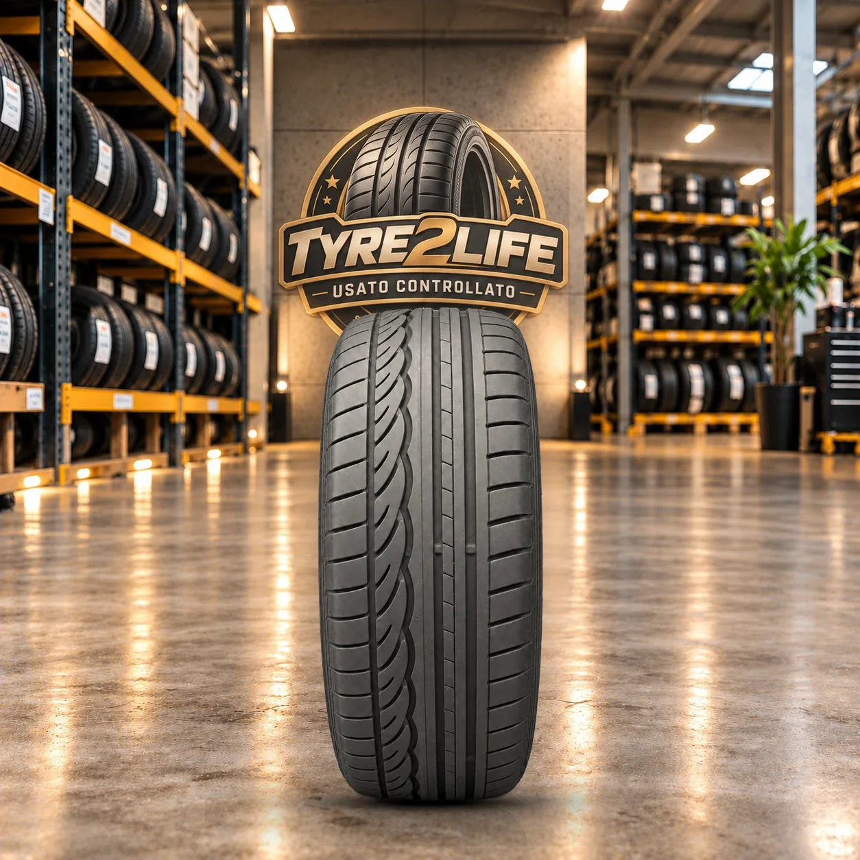 DUNLOP SP SPORT 01, 1 gomma, battistrada 5 mm