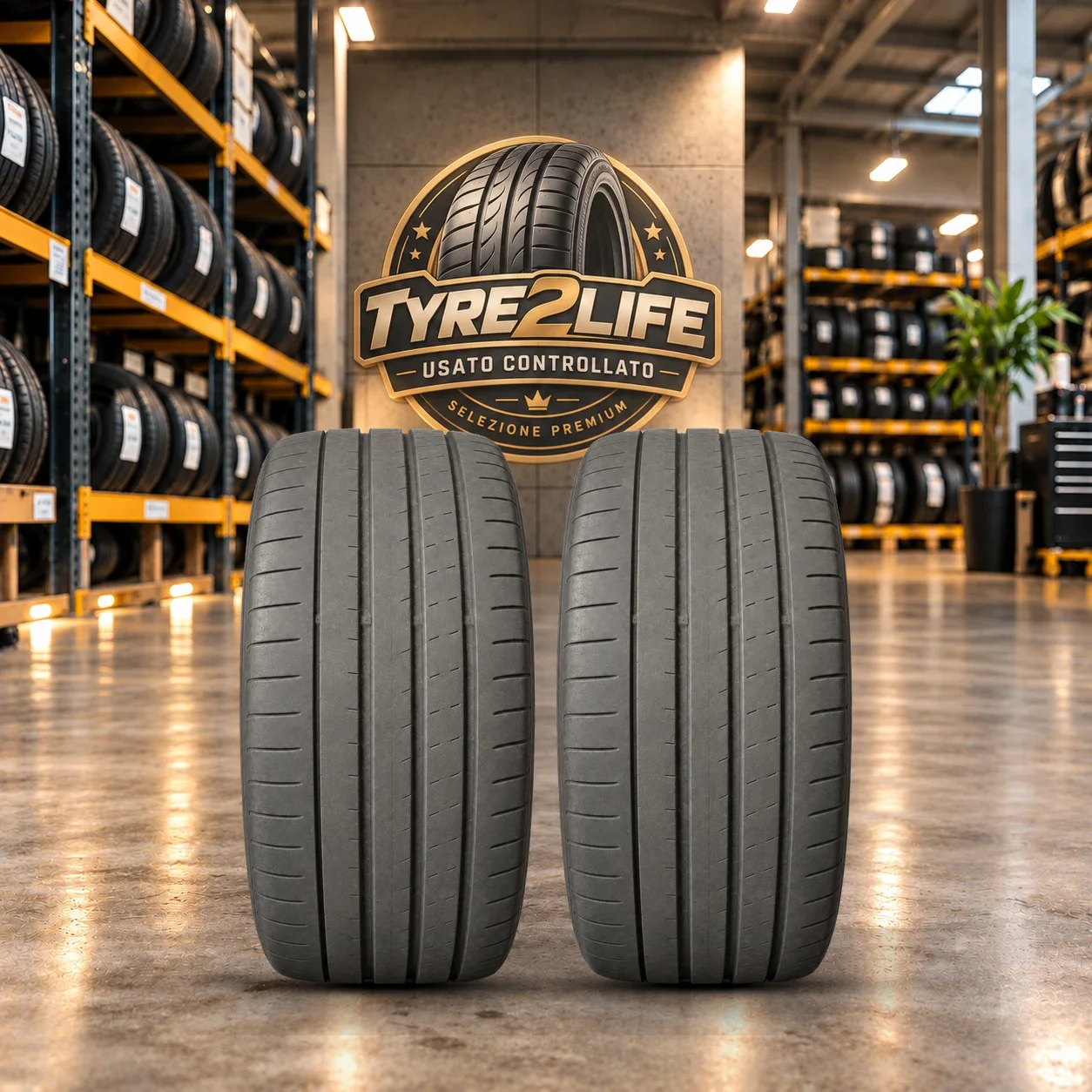YOKOHAMA ADVAN SPORT V107, 2 gomme, battistrada 5 mm