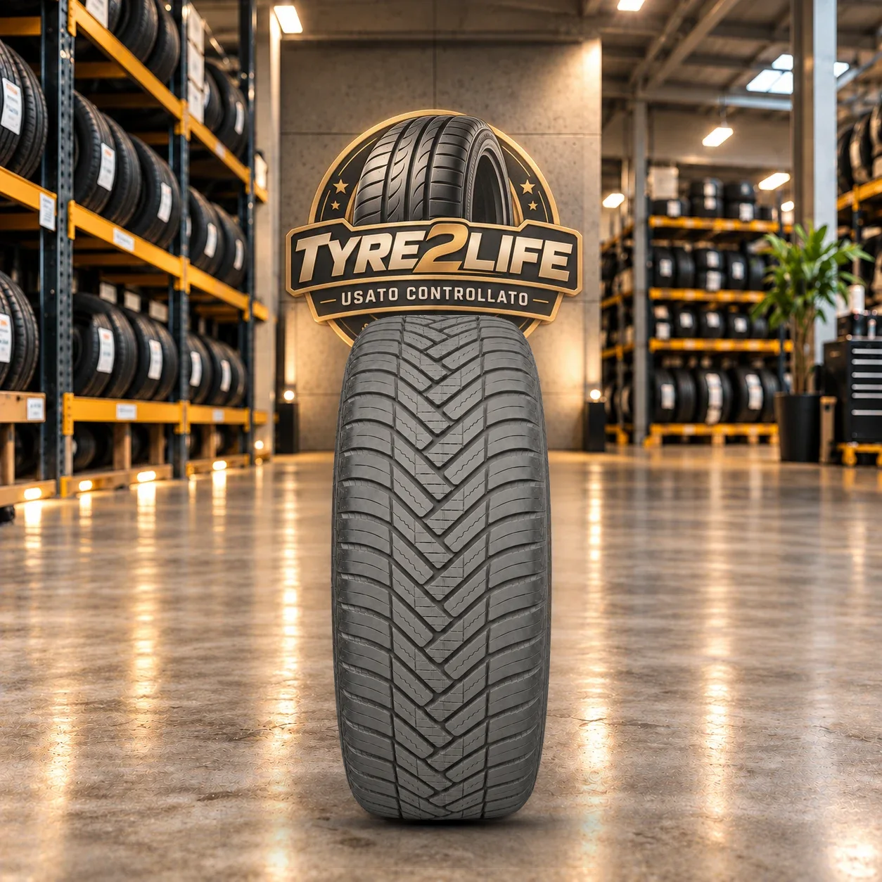 HANKOOK KINERGY 4S 2, 1 gomma, battistrada 6 mm