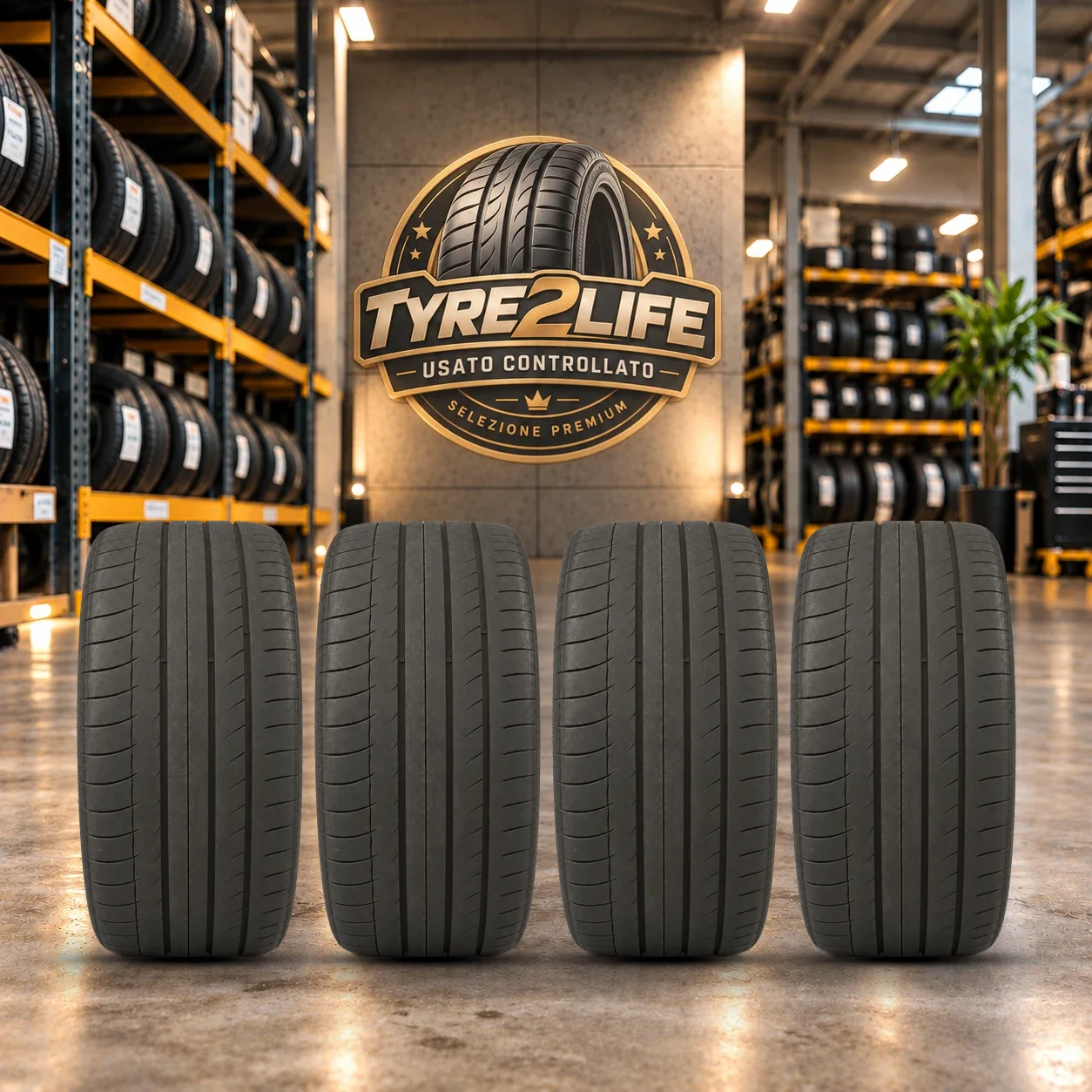 MICHELIN PILOT SPORT, 4 gomme, battistrada 4 mm