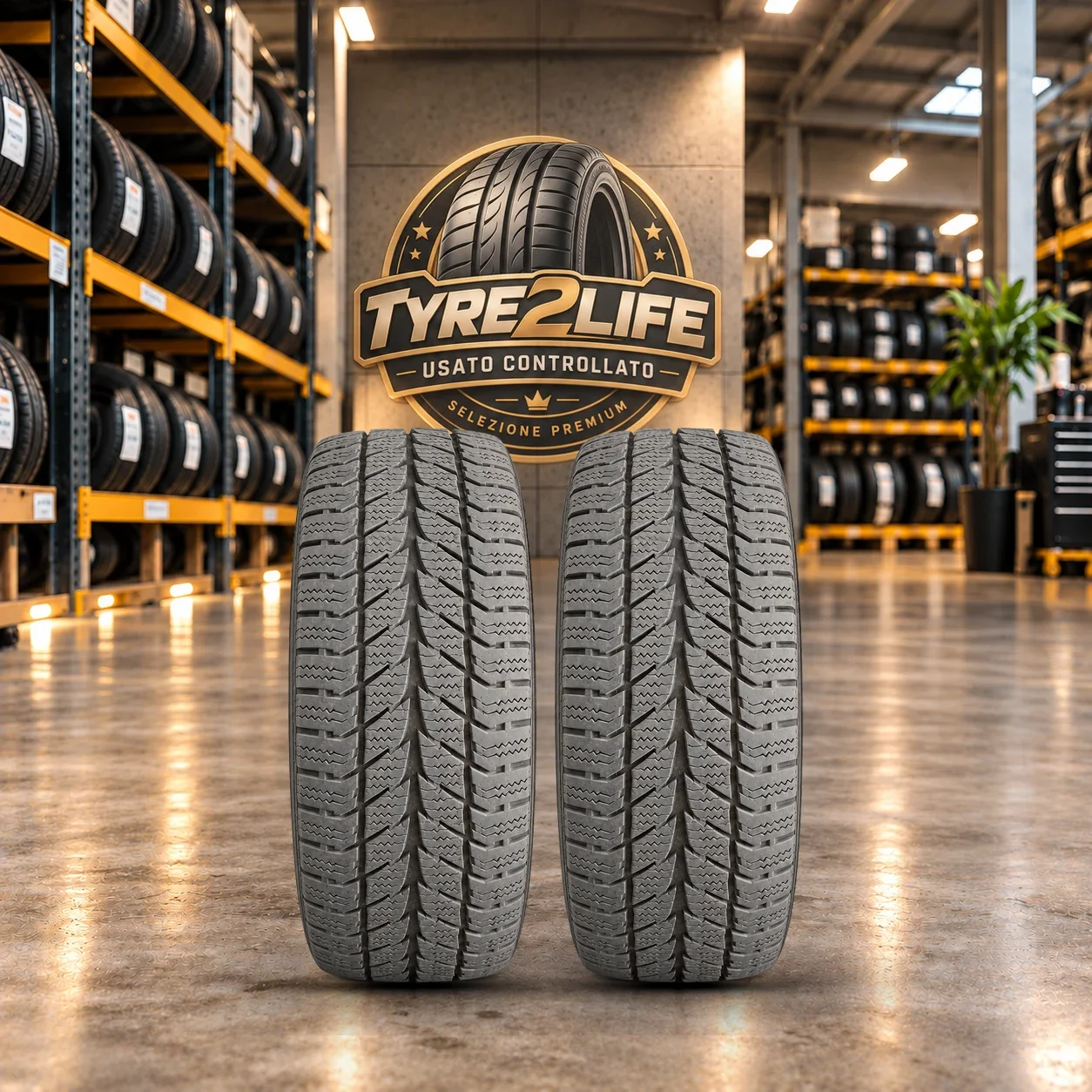 UNIROYAL SNOW MAX 2, 2 gomme, battistrada 8 mm