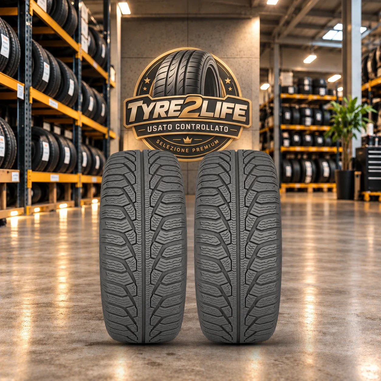 UNIROYAL THE RAIN TYRE, 2 gomme, battistrada 7 mm