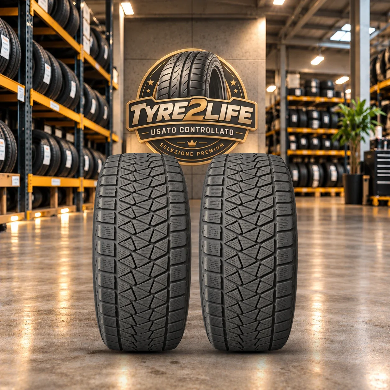 BRIDGESTONE BLIZZAK DM-V2, 2 gomme, battistrada 6 mm