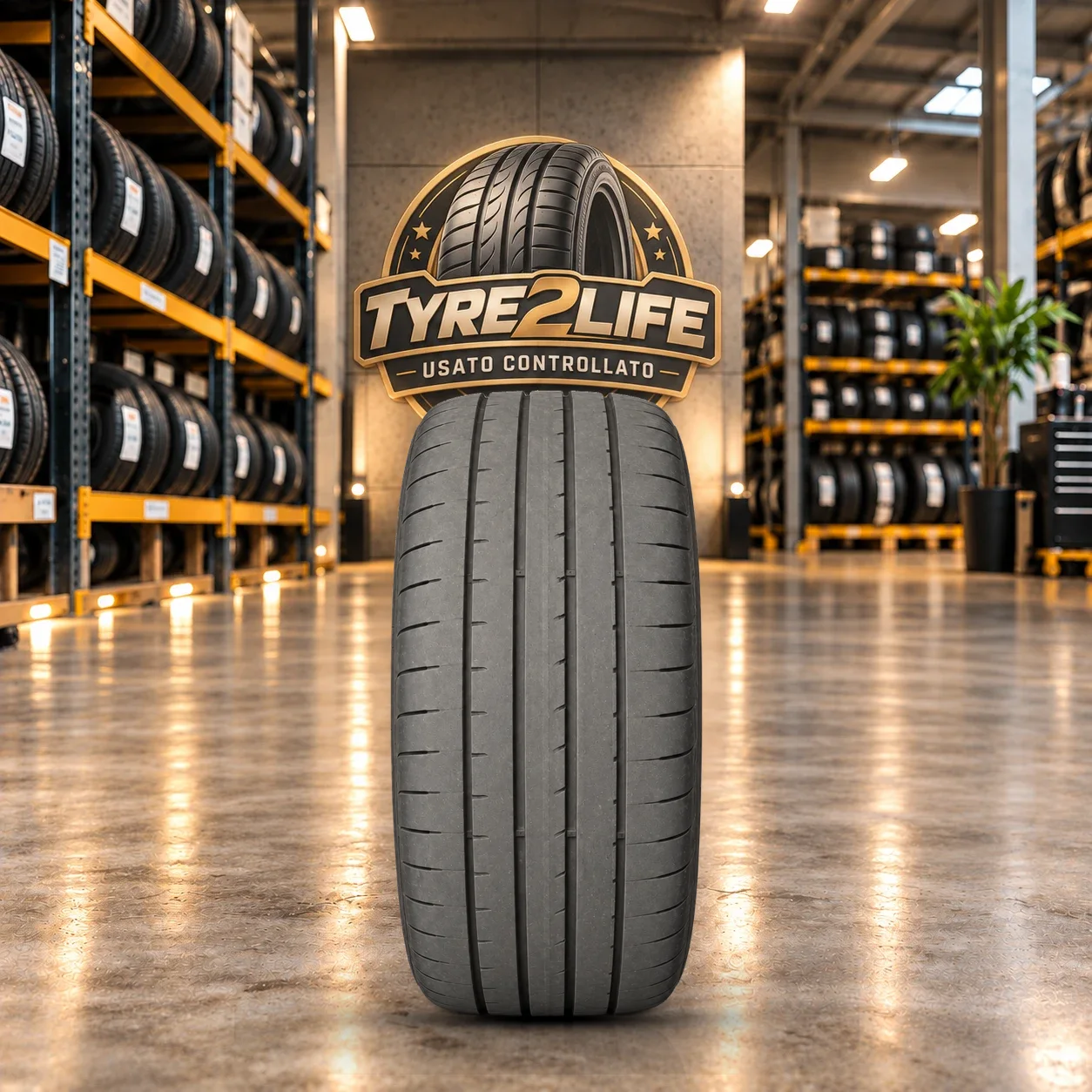 GOODYEAR EAGLE F1 SUPERSPORT, 1 gomma, battistrada 5 mm