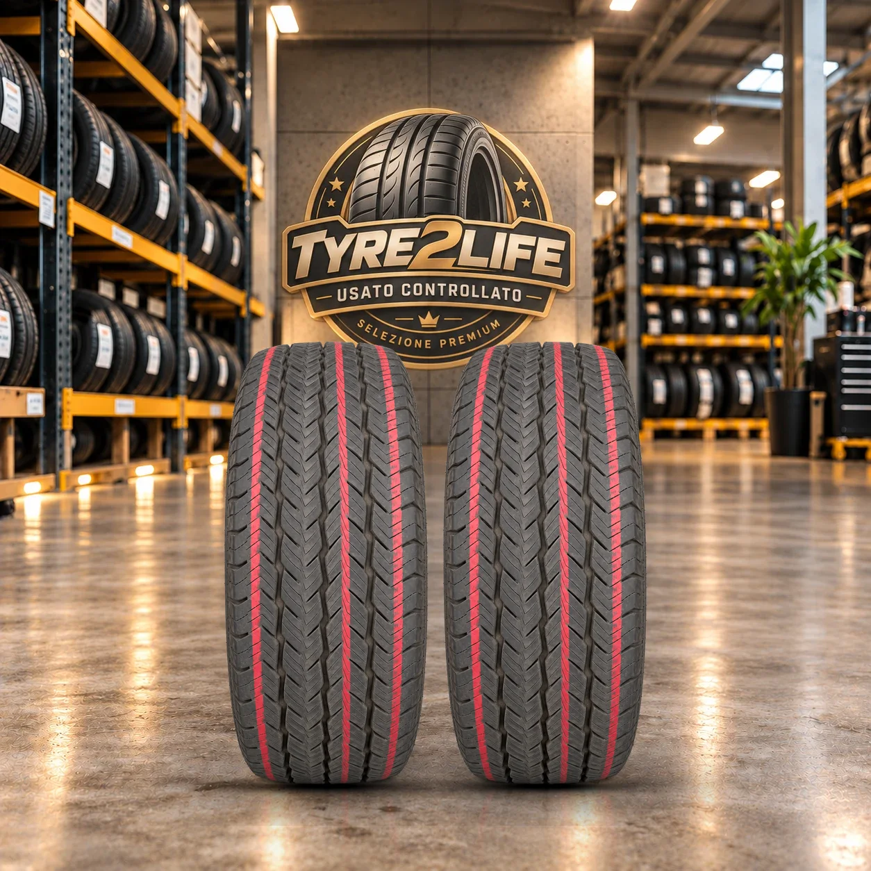 OVATION V-07 A/S, 2 gomme, battistrada 8 mm